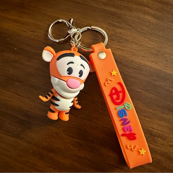 Tiger Winnie the Pooh Keychain with Wrist Strap - Picture 6 of 6